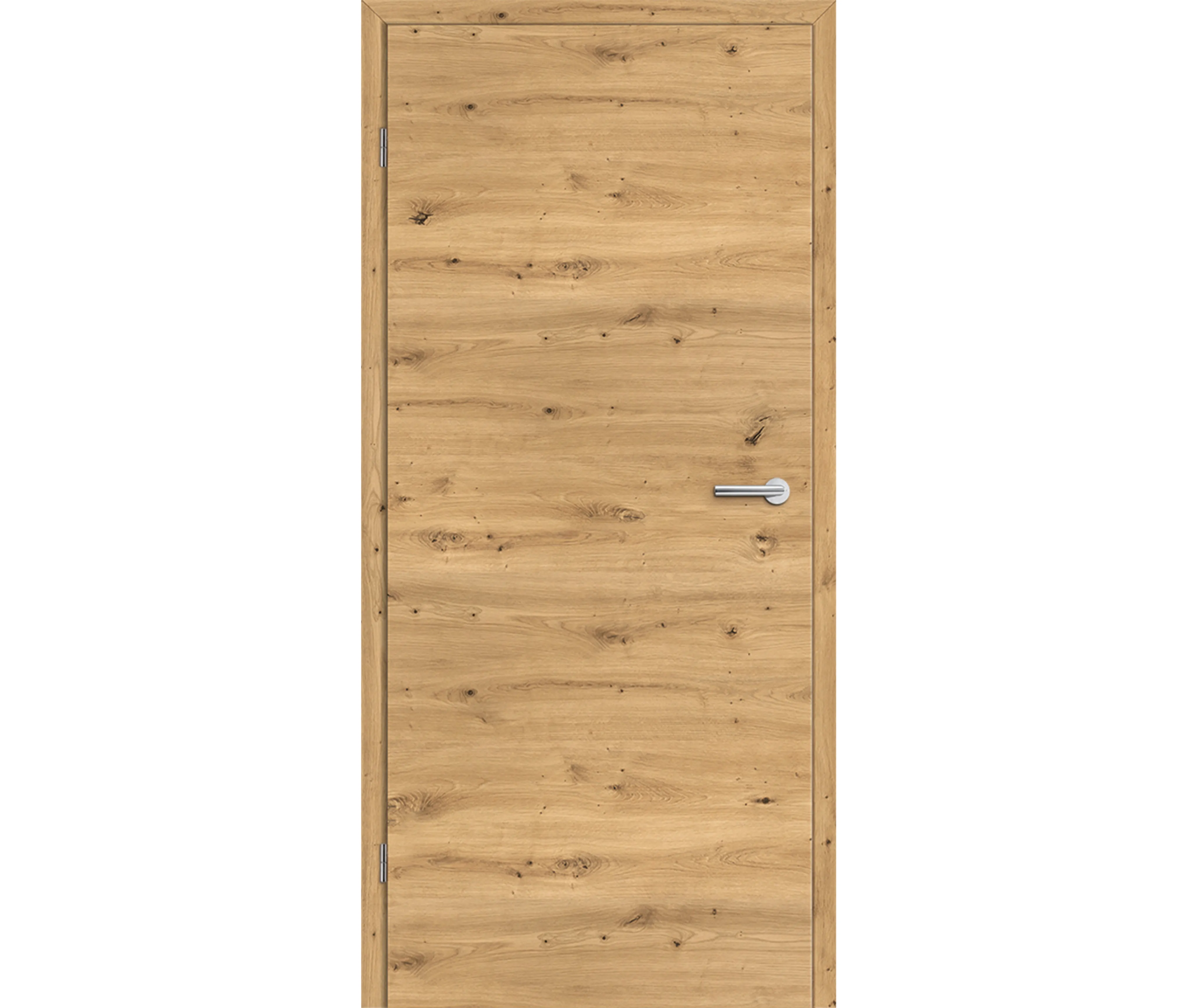 HORI Zimmertür CPL Eiche astig quer Röhrenspan Designkante ohne Schlüssellochbohrung (10040256206)