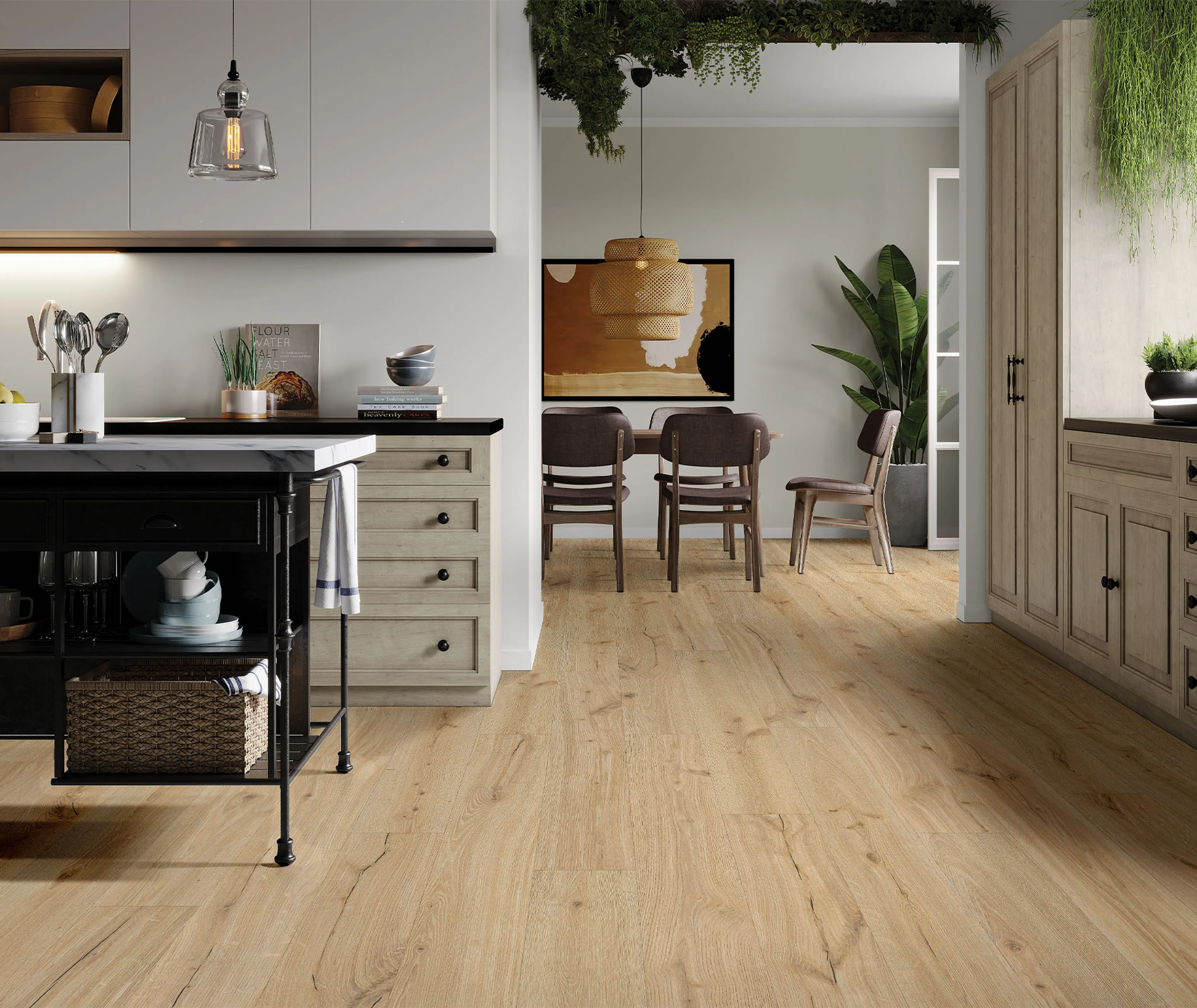 Barlinek Klick-Hartvinylboden Rigid SPC Next Step Large Eiche Sand Rustic Landhausdiele XL (10040329878)