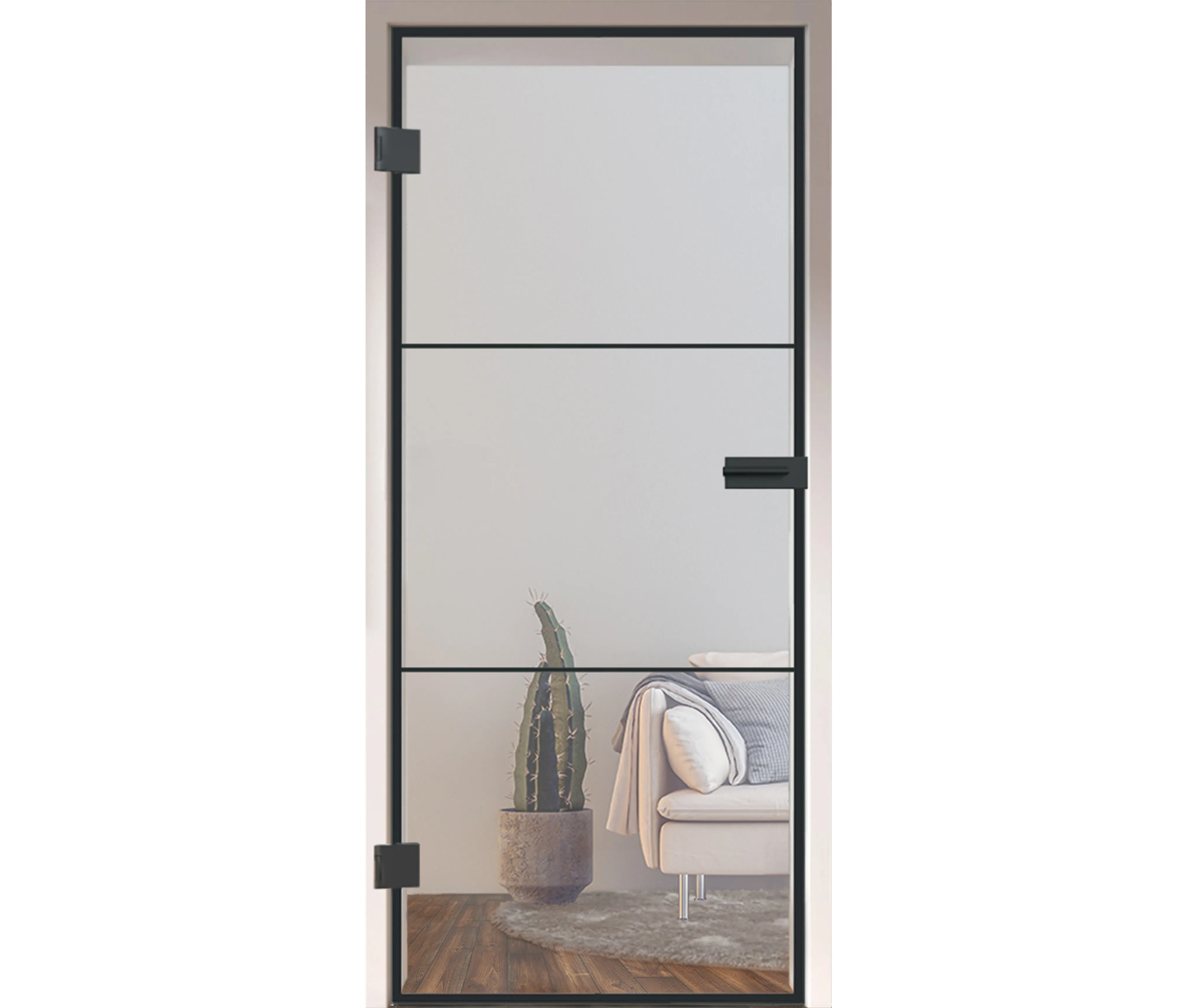 HORI Glastür Loft Premium Plano Klarglas ESG 8 mm (10040272357)