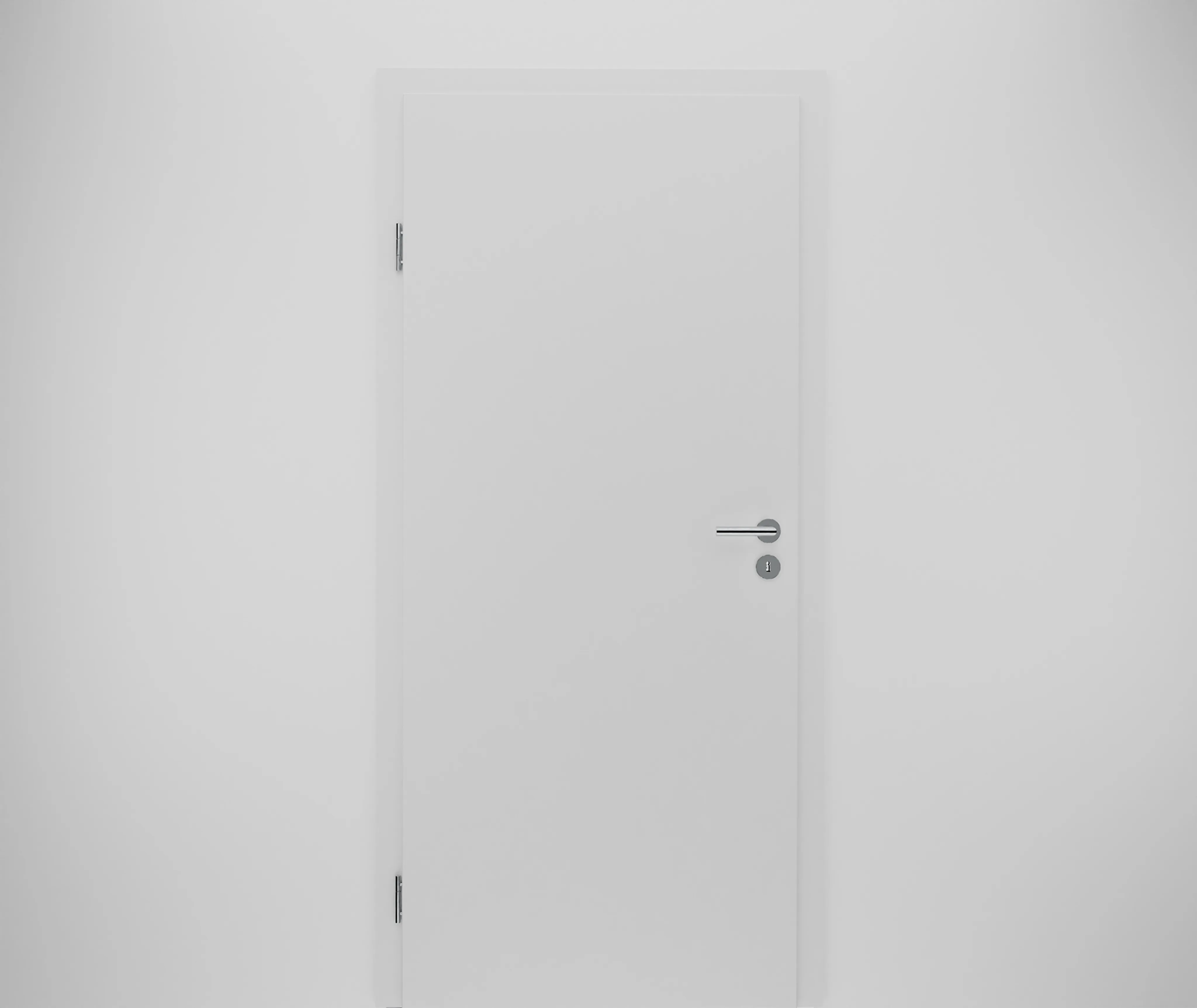 HORI Schallschutztür Wohnungseingangstür CPL Weiß RAL9016 SK1 Designkante Vollspan (10040044639)