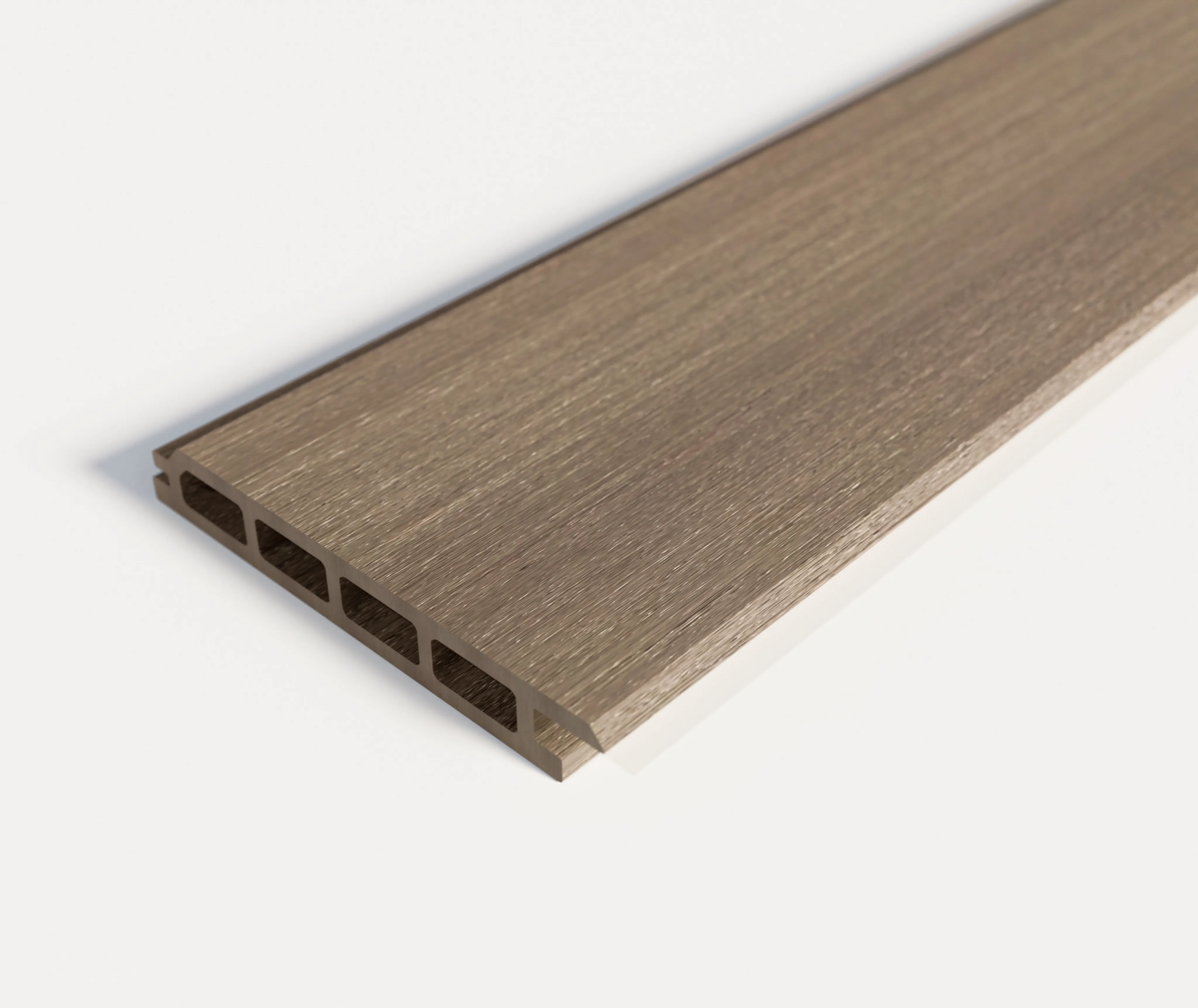 HORI WPC Fassadenverkleidung Hohlkammer braun bi-color co-extrudiert 138x20mm (10040143571)
