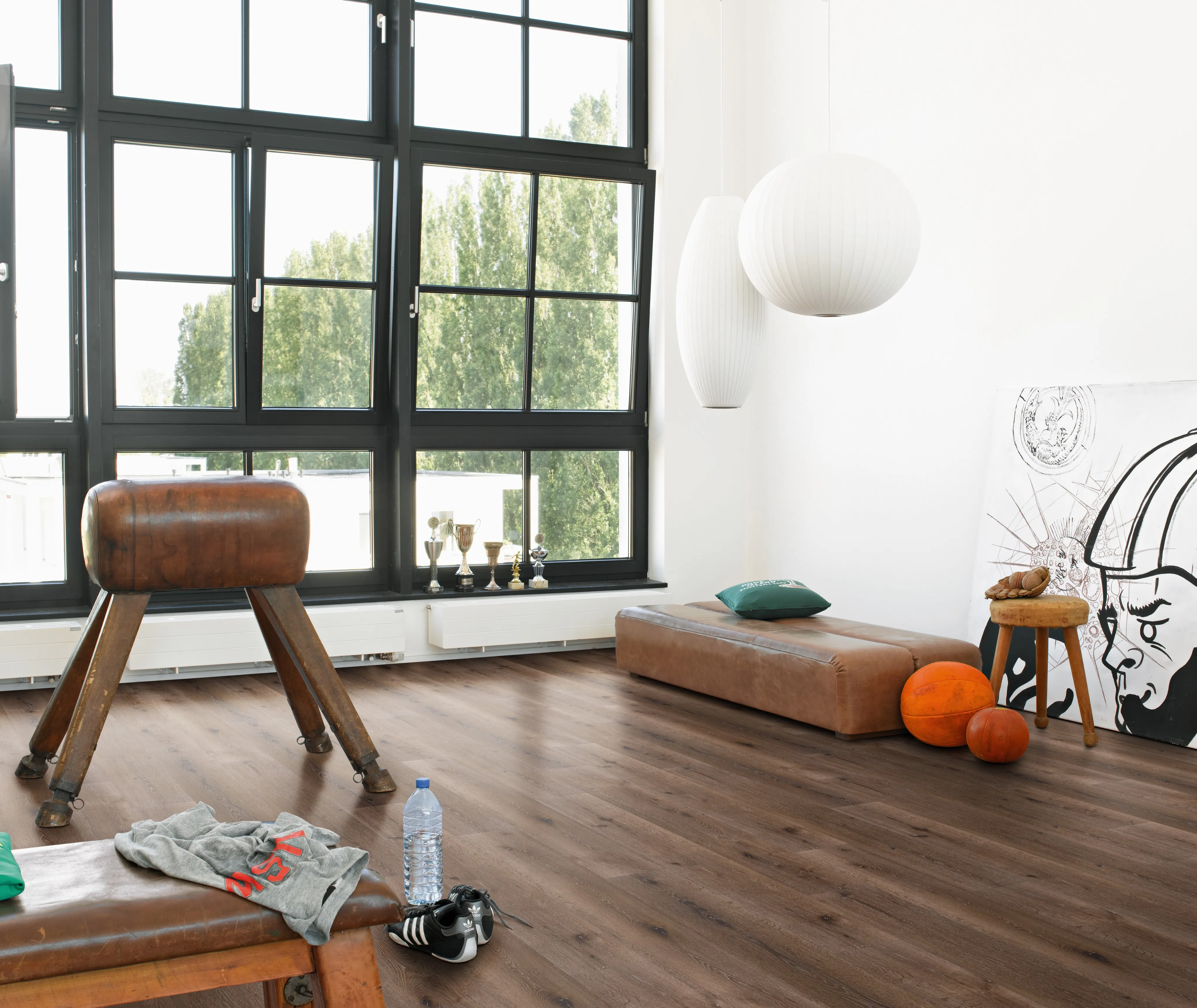 PARADOR Klick-Vinylboden SPC Trendtime 8 Eiche Pacific antik Vintagestruktur Landhausdiele (3496723300)