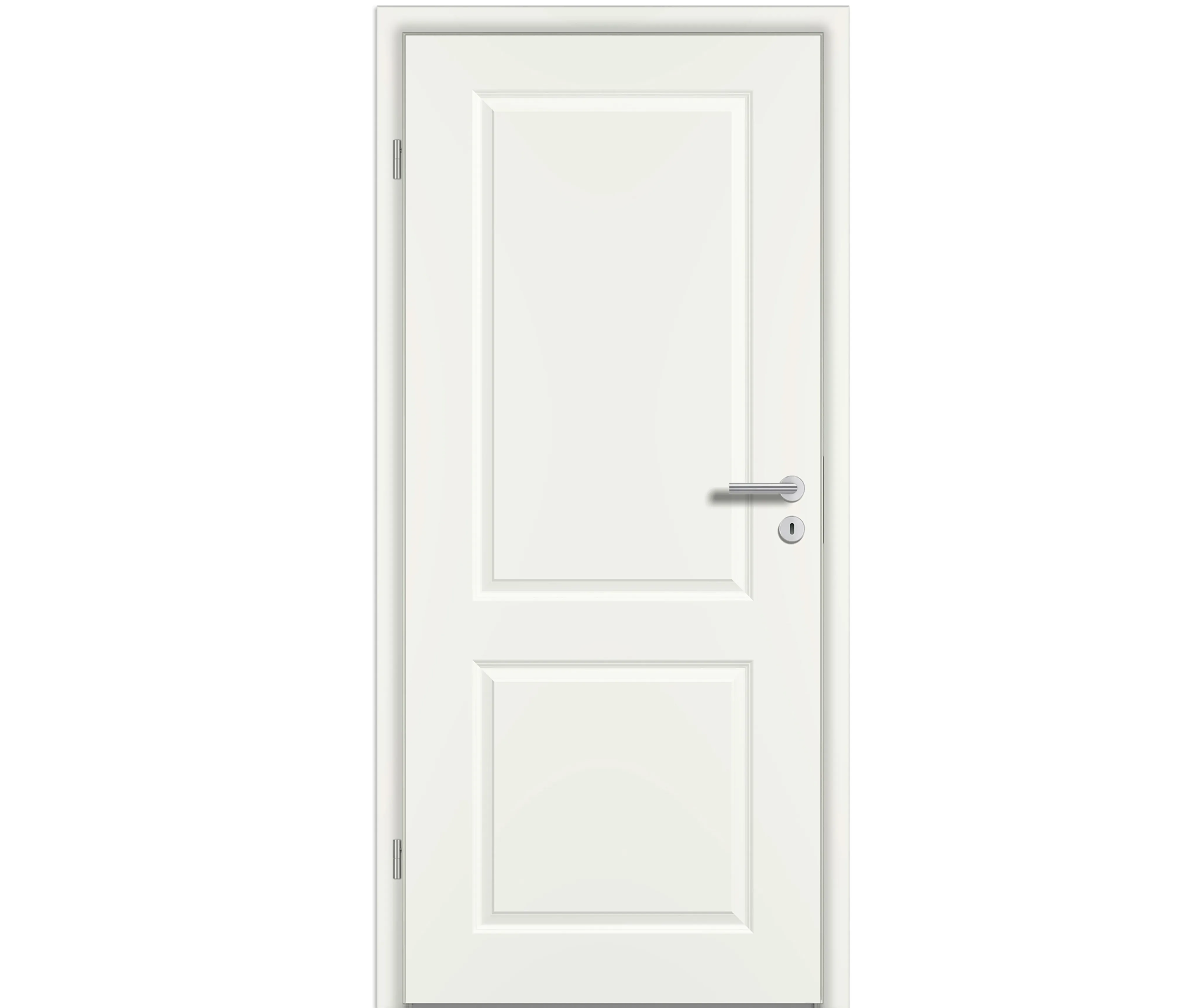 PRÜM Zimmertür Classic C2 Weißlack RAL9010 Röhrenspanplatten Karnieskante (10030015299)