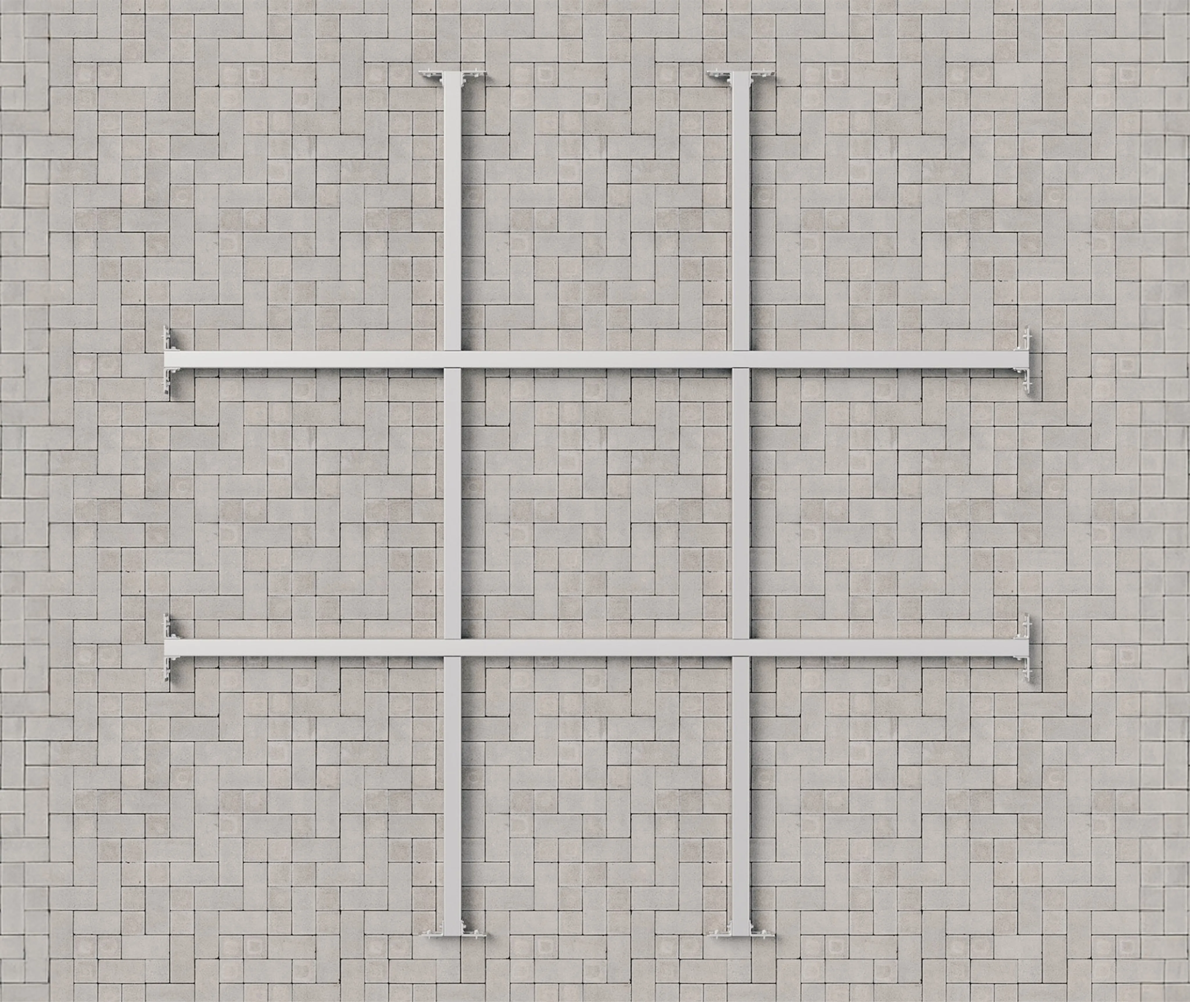 HORI Unterkonstruktion für Gerätehaus 262 x 262 cm (10040375387)