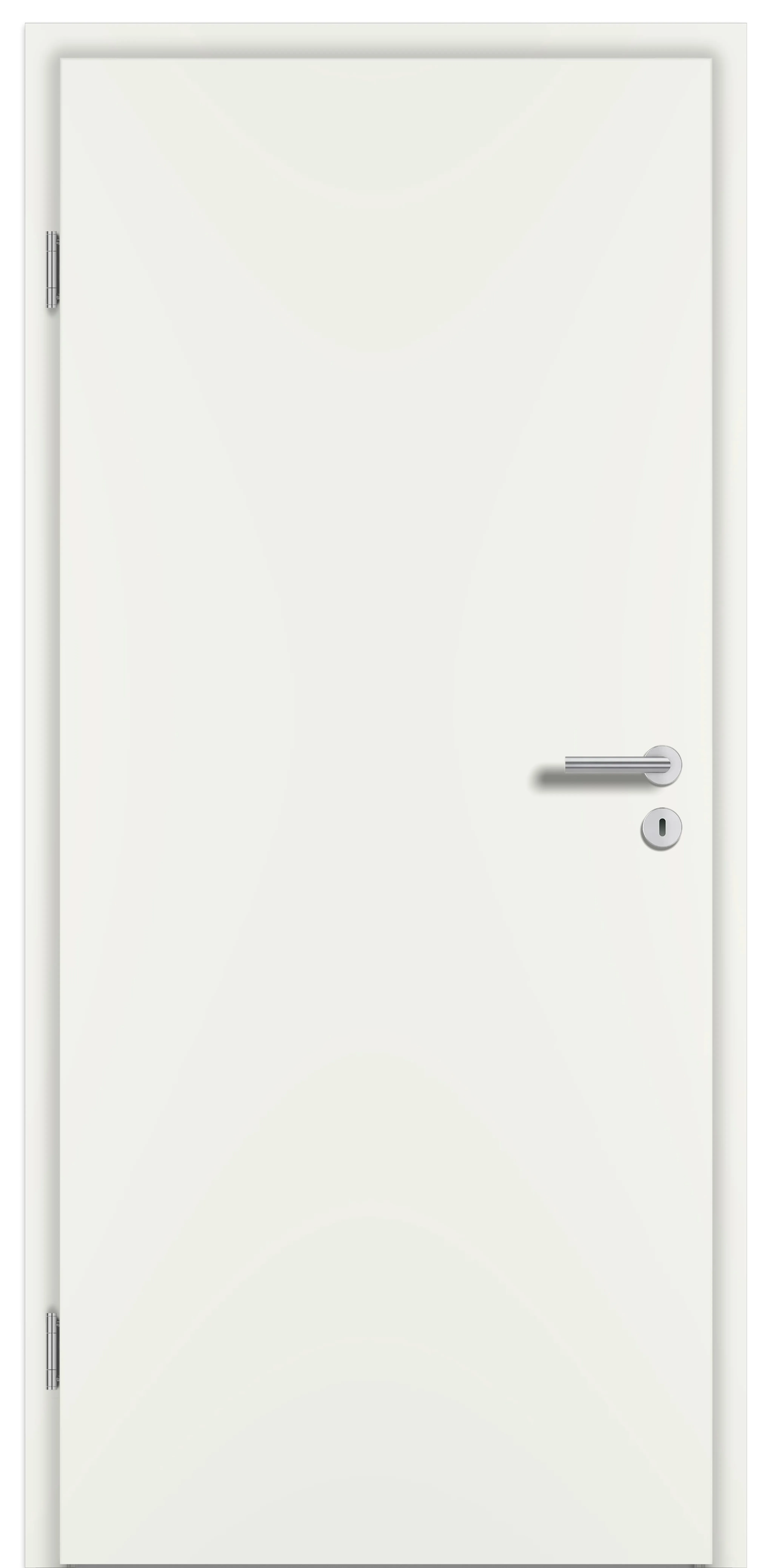 PRÜM Schallschutztür Weißlack RAL9010 Eckkante (10030015287)