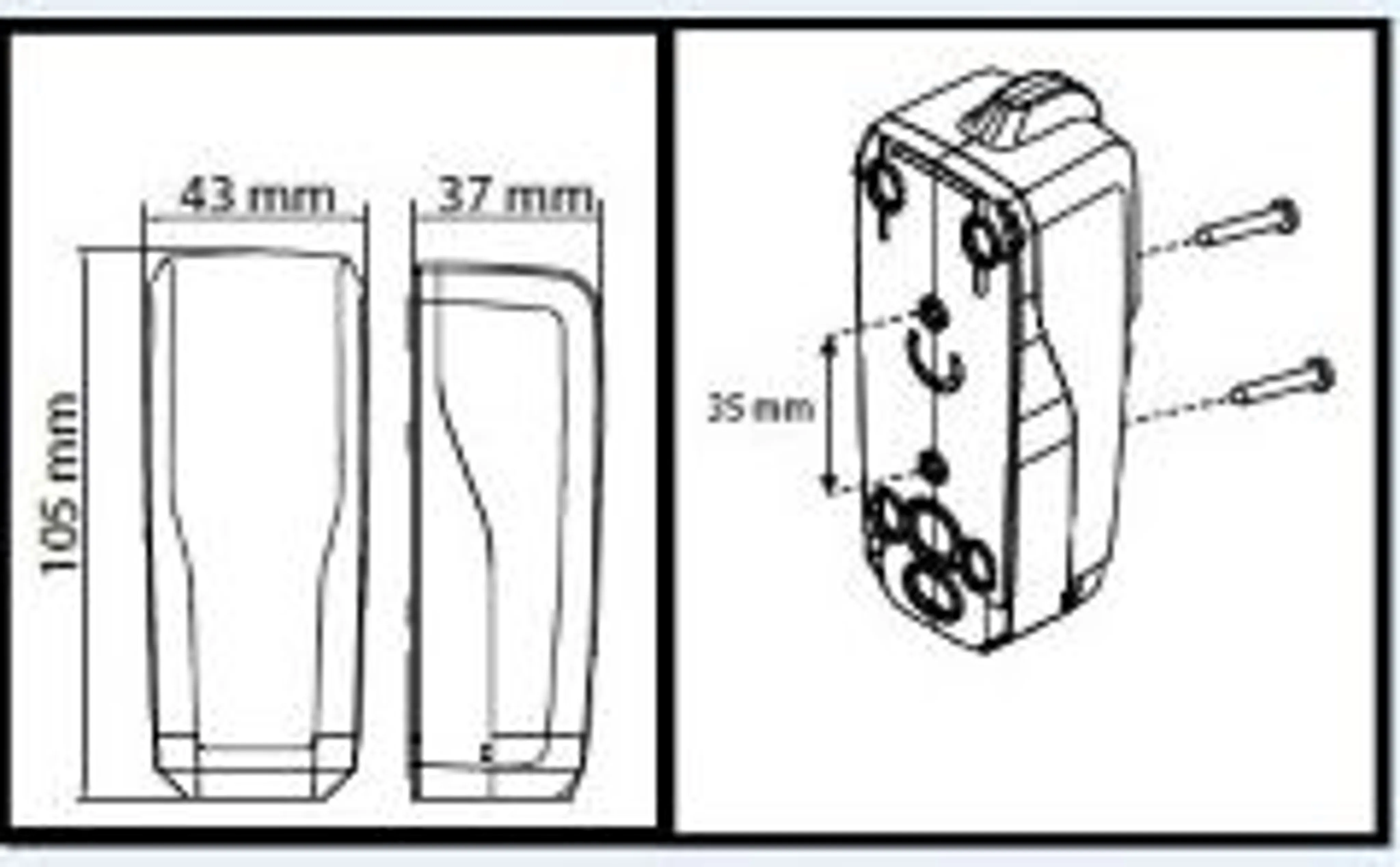 Lichtschranke BFT DESME A15 (7400000900)
