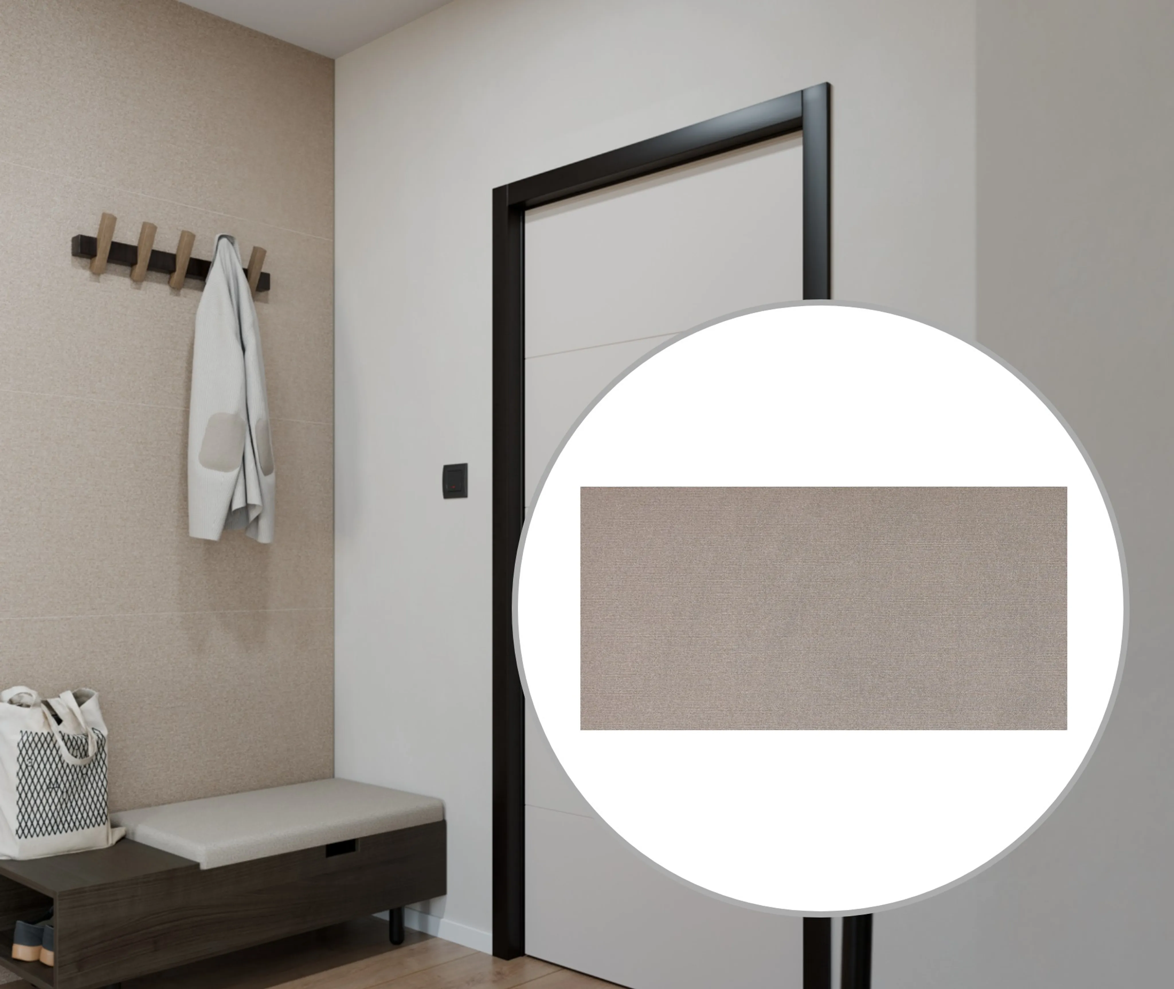 MODEE Wandverkleidung Pure Structure Tweed Ivory (10040374194)