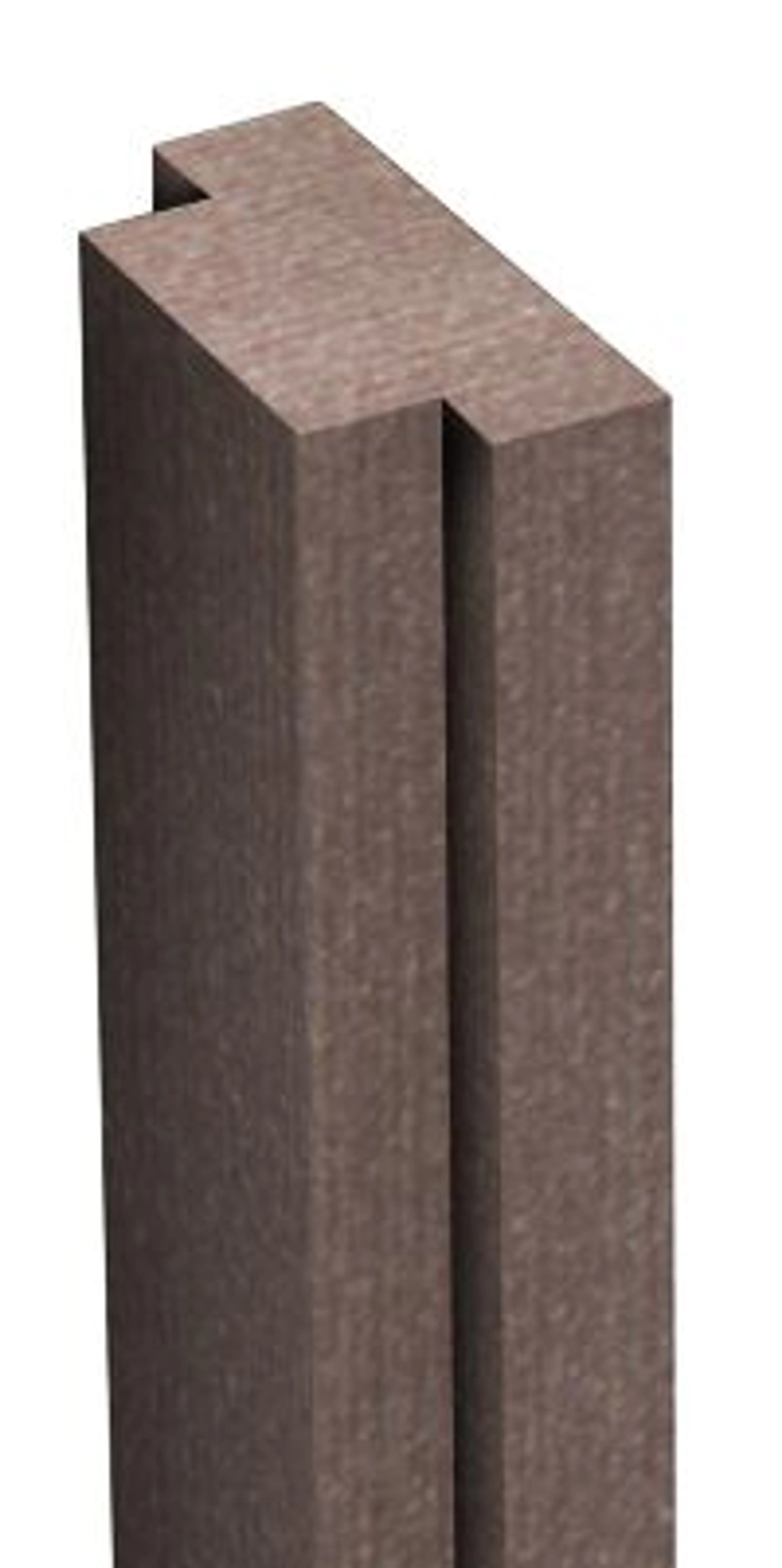 GroJa WPC/BPC Sichtschutzzaun Nutleiste (6106011400)