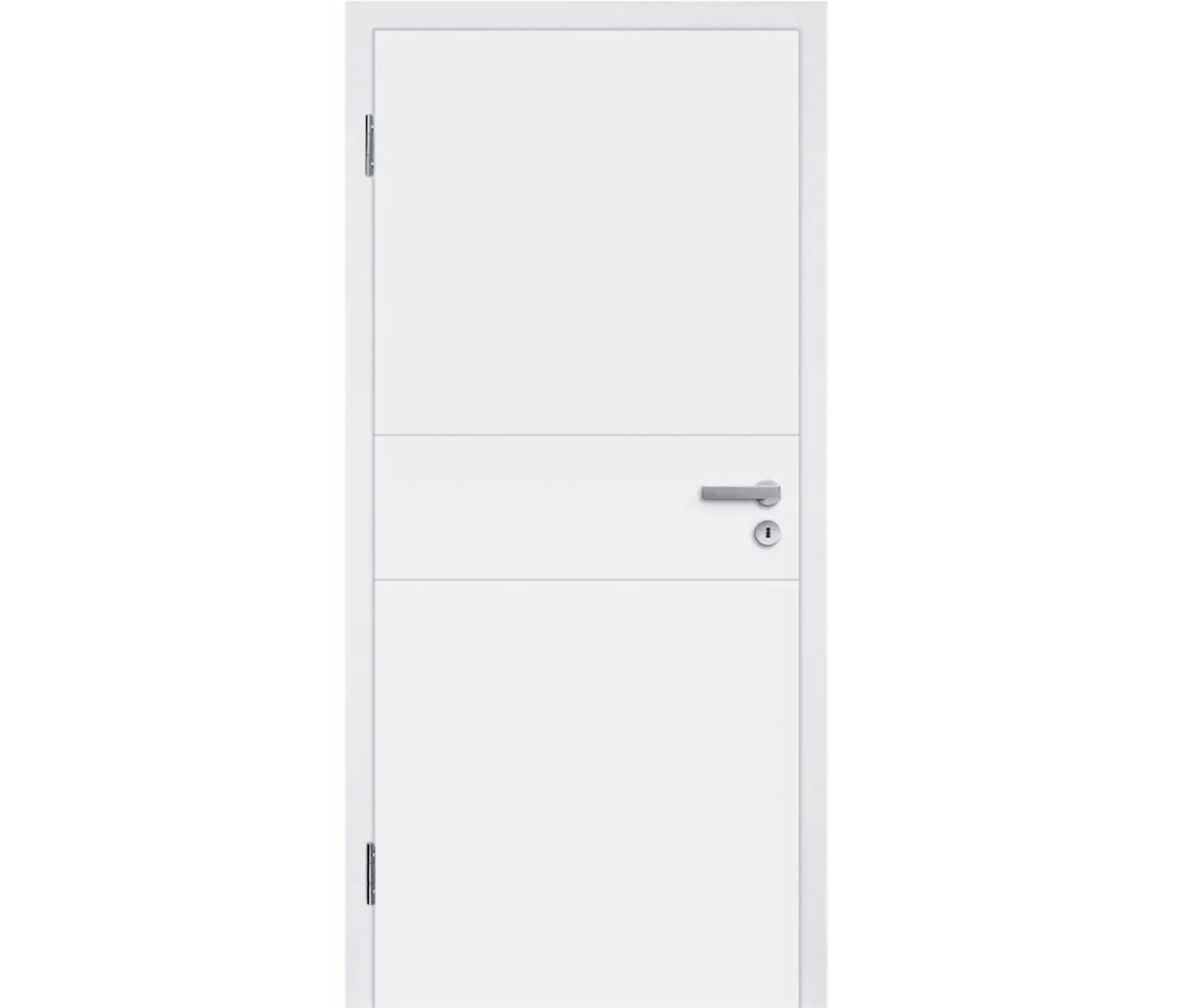 HORI Schallschutz Wohnungseingangstür Vigo Signalweiß RAL9003 SK1 Designkante Vollspan (10040044454)