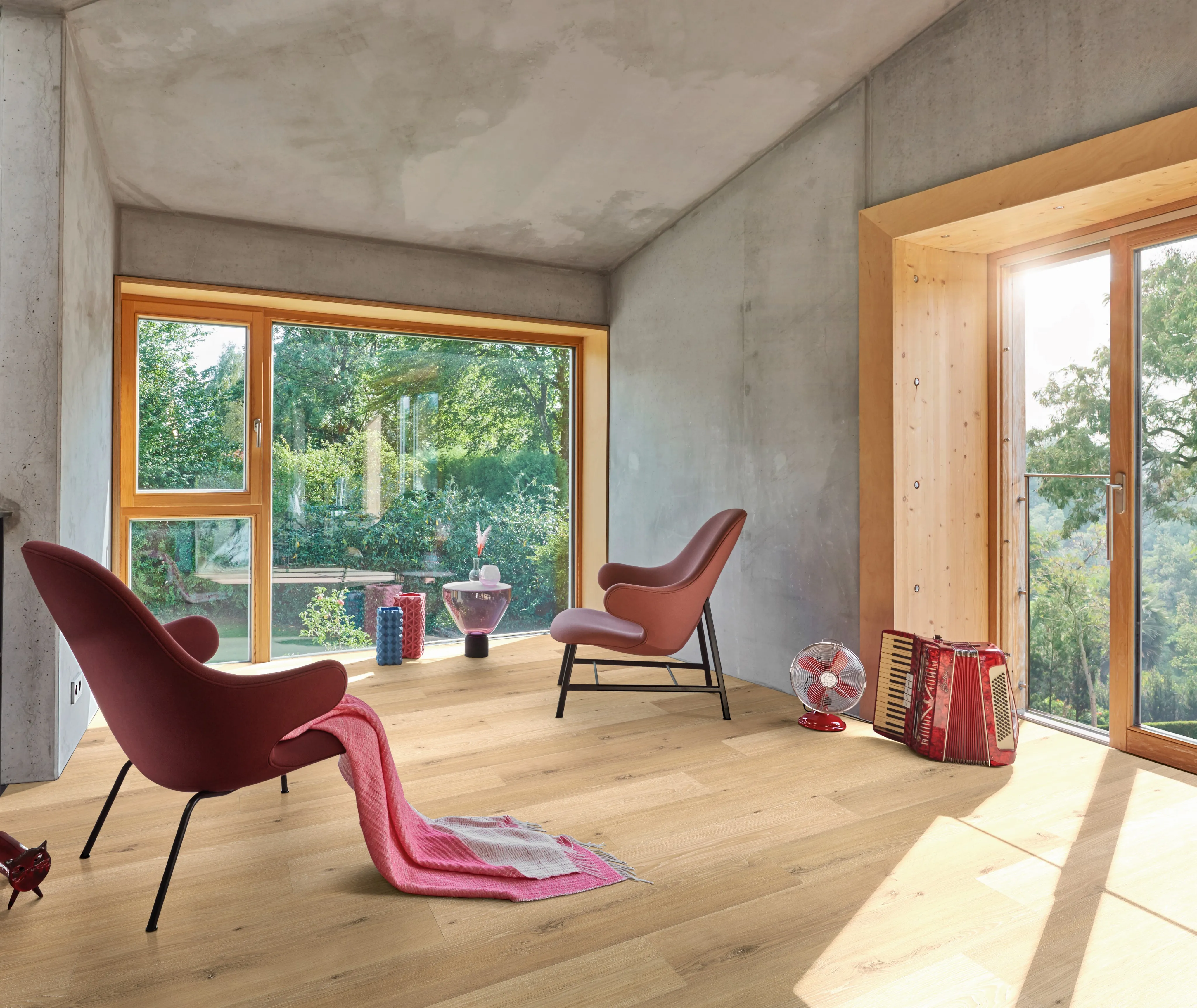 PARADOR Klick-Vinylboden SPC Classic 2070 Eiche Natural Mix hell Gebürstete Struktur Landhausdiele (3496711000)