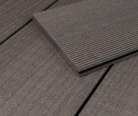 HORI Terrassendielen Komplettset WPC Borkum grau 16 x 193 mm 0