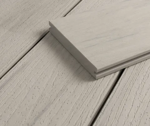 HORI Terrassendielen Komplettset WPC/BPC Exclusive Line weiß/creme 0