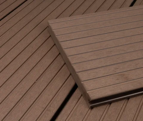 HORI Terrassendielen Komplettset WPC/BPC Massiv braun 0