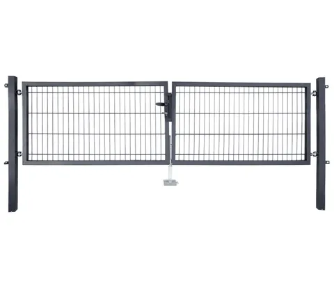 HORI Doppelflügeltor F für Doppelstabmattenzaun 0