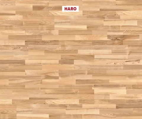 HARO Parkett 4000 Esche strukturiert Favorit Schiffsboden 0