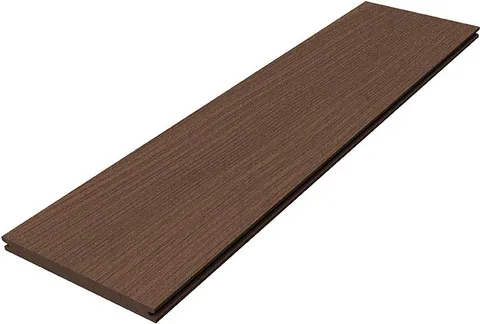 Megawood Terrassendielen Komplettset WPC Jumbo Premium massiv lavabraun 0