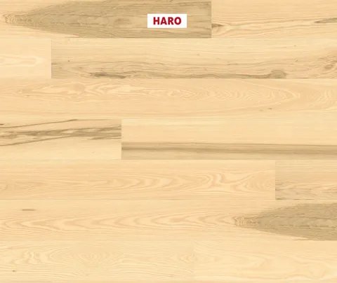 HARO Parkett 4000 Esche invisible strukturiert Landhausdiele 0