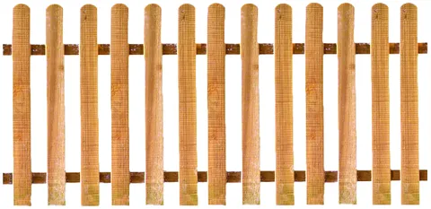 TETZNER & JENTZSCH Lattenzaun-Feld Luka aus Eiche, 200 x 100 cm 0