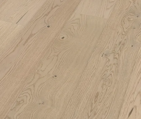 MEISTER Natureflex Holzboden HD 100 Eiche lebhaft cremeweiß gebürstet Landhausdiele 0