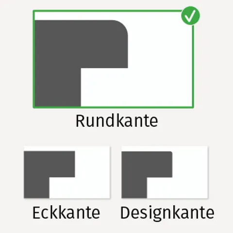 Kantenausführung