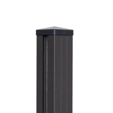 GroJa WPC Sichtschutzzaun Torpfosten zum einbetonieren 240 cm 0