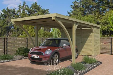 HORI Einzel-/Doppel-Carport Italy 0