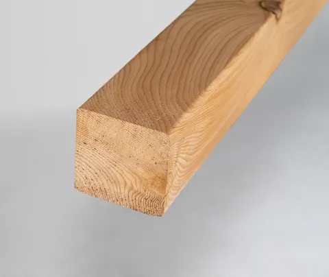 HORI Zaunpfosten für Sichtschutzzaun Gebirgslärche Rhombus 0