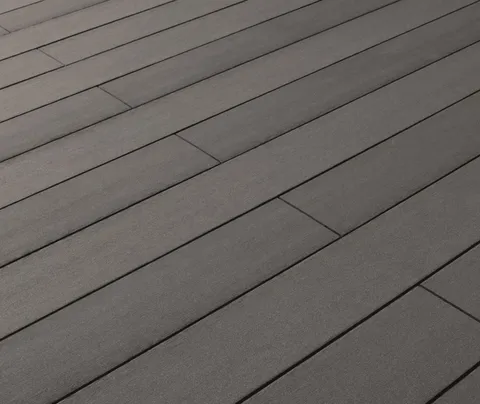 Lignodur terrafina Terrassendielen WPC Massiv Glatt Graphit 21x146 mm 0