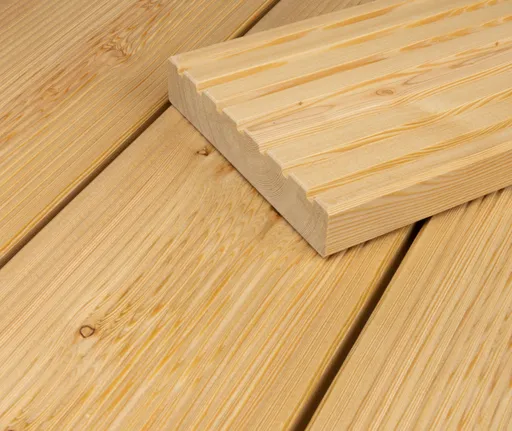 HORI Terrassendielen sibirische Lärche grob / fein 27x120mm