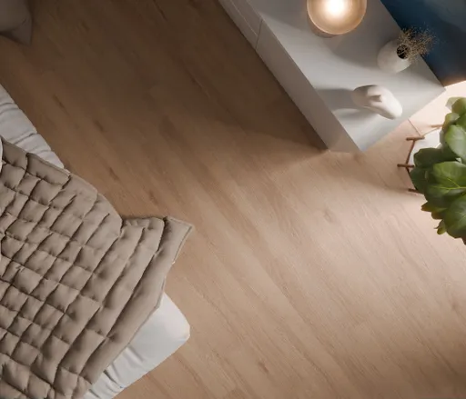 D-SYN Eiche Sandstein Klick-Hartvinylboden Rigid SPC natur Landhausdiele Holzstruktur
