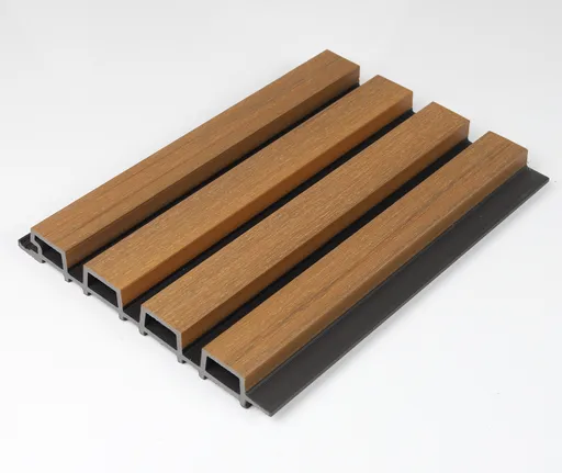HORI WPC Fassadenverkleidung Rhombus braun Bi-Color 26 x 219 mm