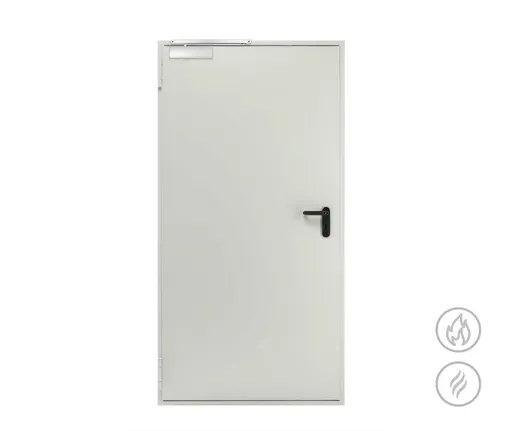 HÖRMANN Brandschutztür Rauchschutz T30 RS H8-5 R9002 Grauweiß