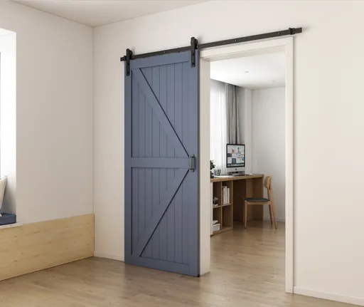 HORI BarnDoor Schiebetür Grau