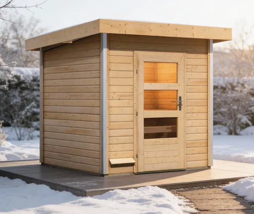 Karibu System-Sauna Komplettset Torge Fronteinstieg 38 mm