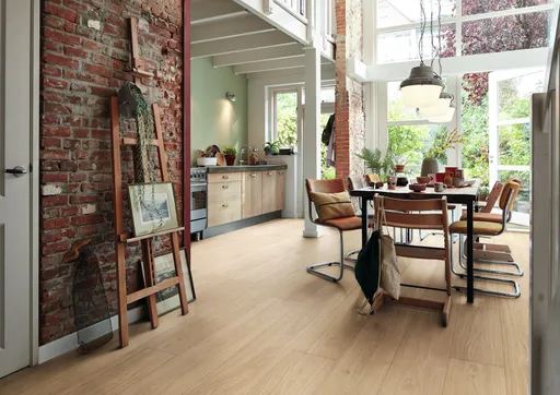 MEISTER Parkett longlife PD 450 Eiche harmonisch cremeweiß 9005 Landhausdiele