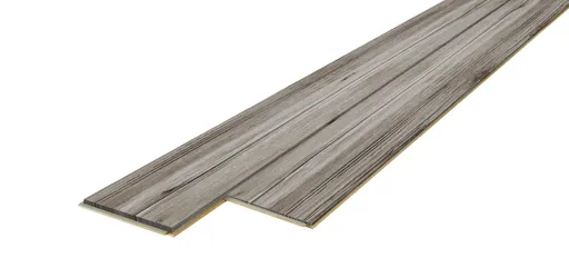 HORI Wandverkleidung Nivello MDF Paneele 3D Optik Appenzeller Fichte grau