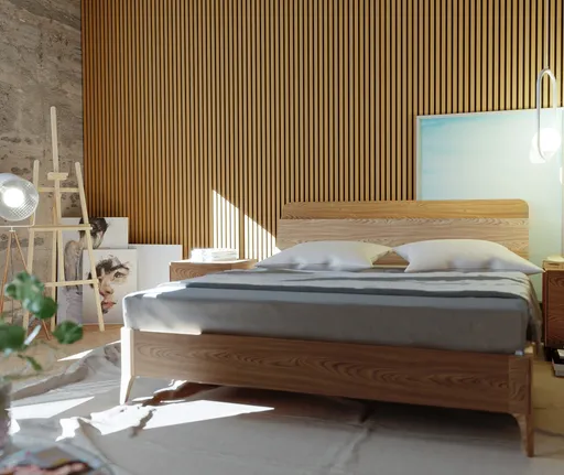 HORI WALL Akustik Dekor Wandpaneele Natural Oak geölt