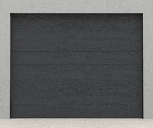 HORI Garagentor Comfort M-Sicke Woodgrain Sektionaltor Komplettset