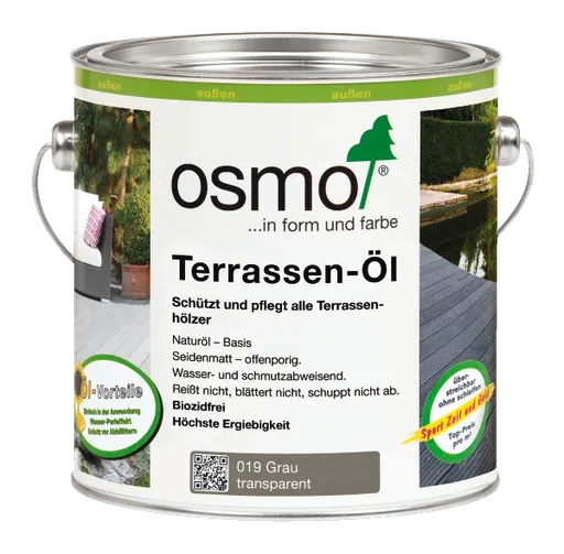 OSMO Terrassen-Öl grau