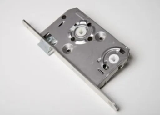 HORI WC Schloss Silberfarbig DIN links