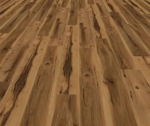 HORI Klebe-Vinylboden massiv Eiche stark rustikal natur Budaberg Holzstruktur Landhausdiele