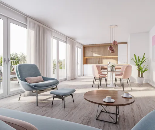 HORI Klick-Hartvinylboden Rigid SPC Lärche Netanja strukturiert Landhausdiele
