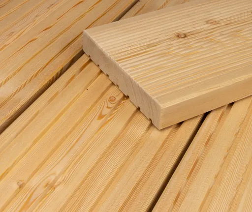 HORI Terrassendielen sibirische Lärche grob / fein 27x120mm