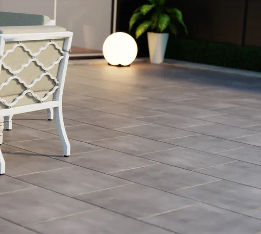 HORI Terrassenplatten Coastel grau