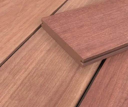 HORI Terrassendielen Afrikulu Mukulungu glatt / glatt  21 x 145 mm