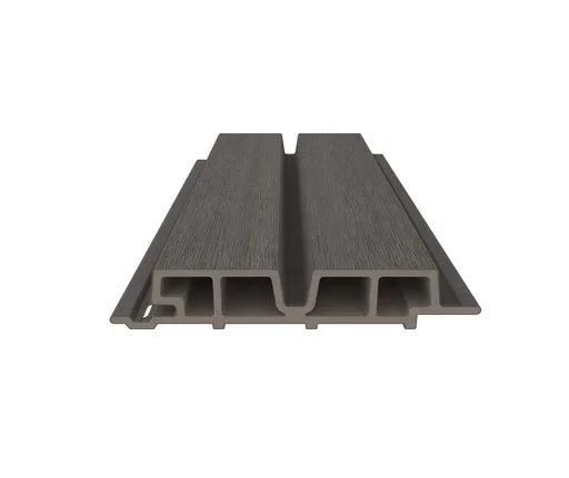 NewTechWood WPC Fassadenprofil Castellatio PRO65 33 x 181 x 2900 mm Silver Grey