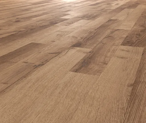 HORI Klick-Hartvinylboden Rigid SPC Eiche Mont Blanc strukturiert Landhausdiele