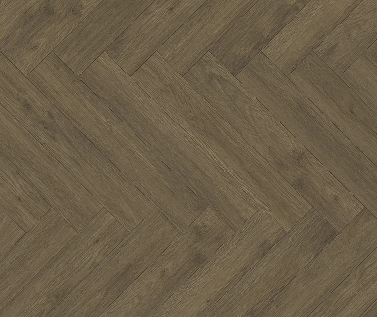 PARADOR Laminat Trendtime 3 Eiche Mont Blanc dunkelbraun Matte Holzstruktur Fischgrät 1