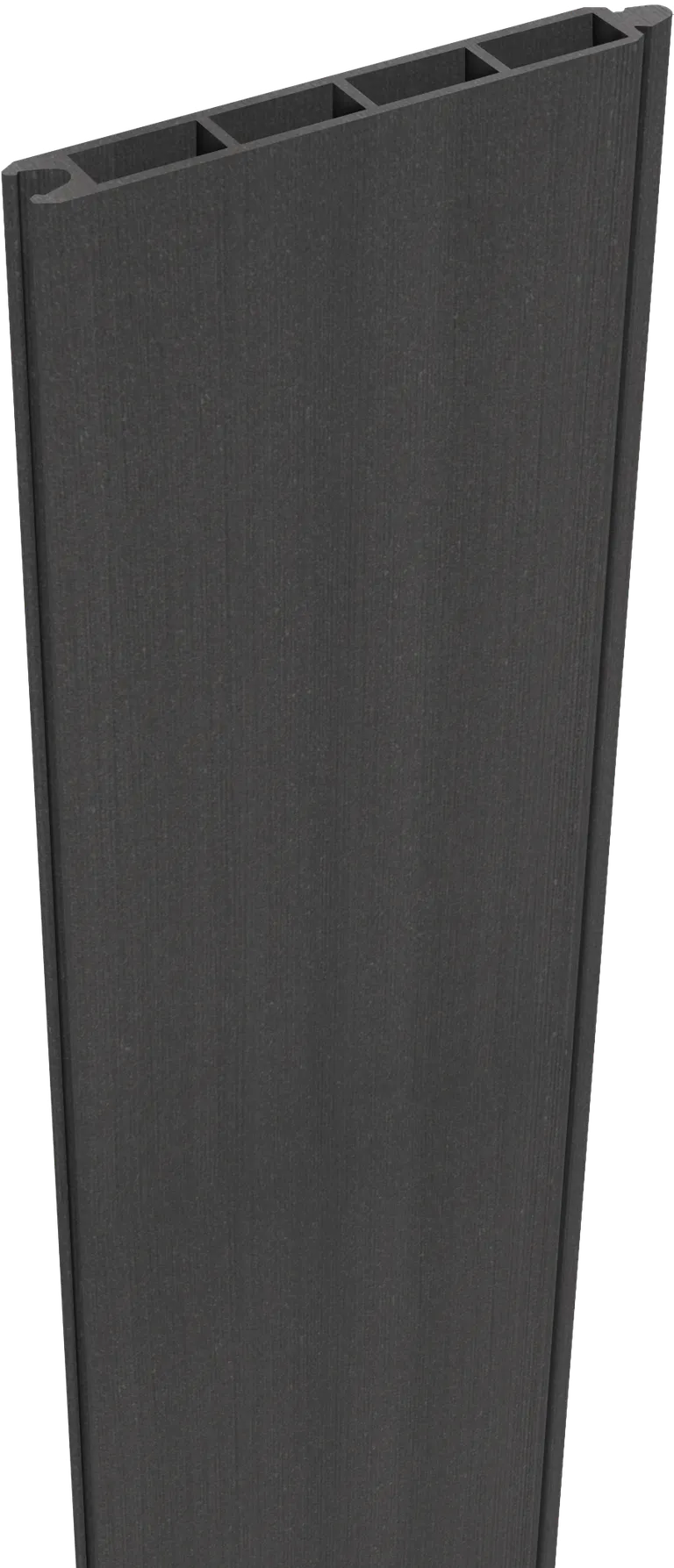 GroJa WPC/BPC Sichtschutzzaun Stecksystem Set GRANDE Komplettset 2