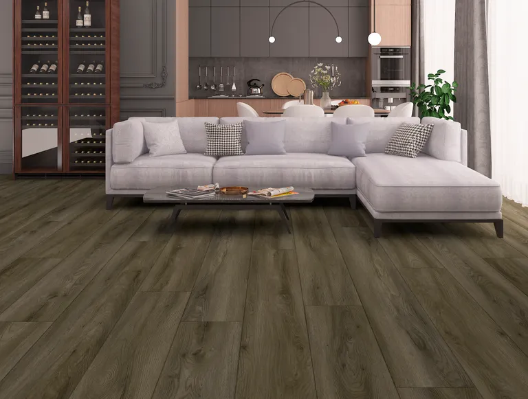 HORI Klebe-Vinylboden massiv Smokey Water Eiche Holzstruktur Landhausdiele 3